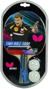 Butterfly - Timo Boll 1000 - Handshake grip, Premade Racket