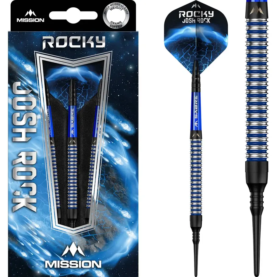 Mission - Josh Rock 'Rocky' 95% Tungsten - Soft Tip — 18g