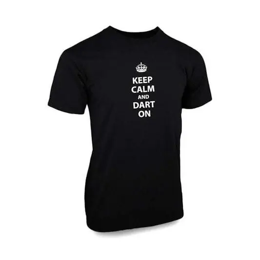Apparel - Keep Calm & Dart On — T-Shirt / Small