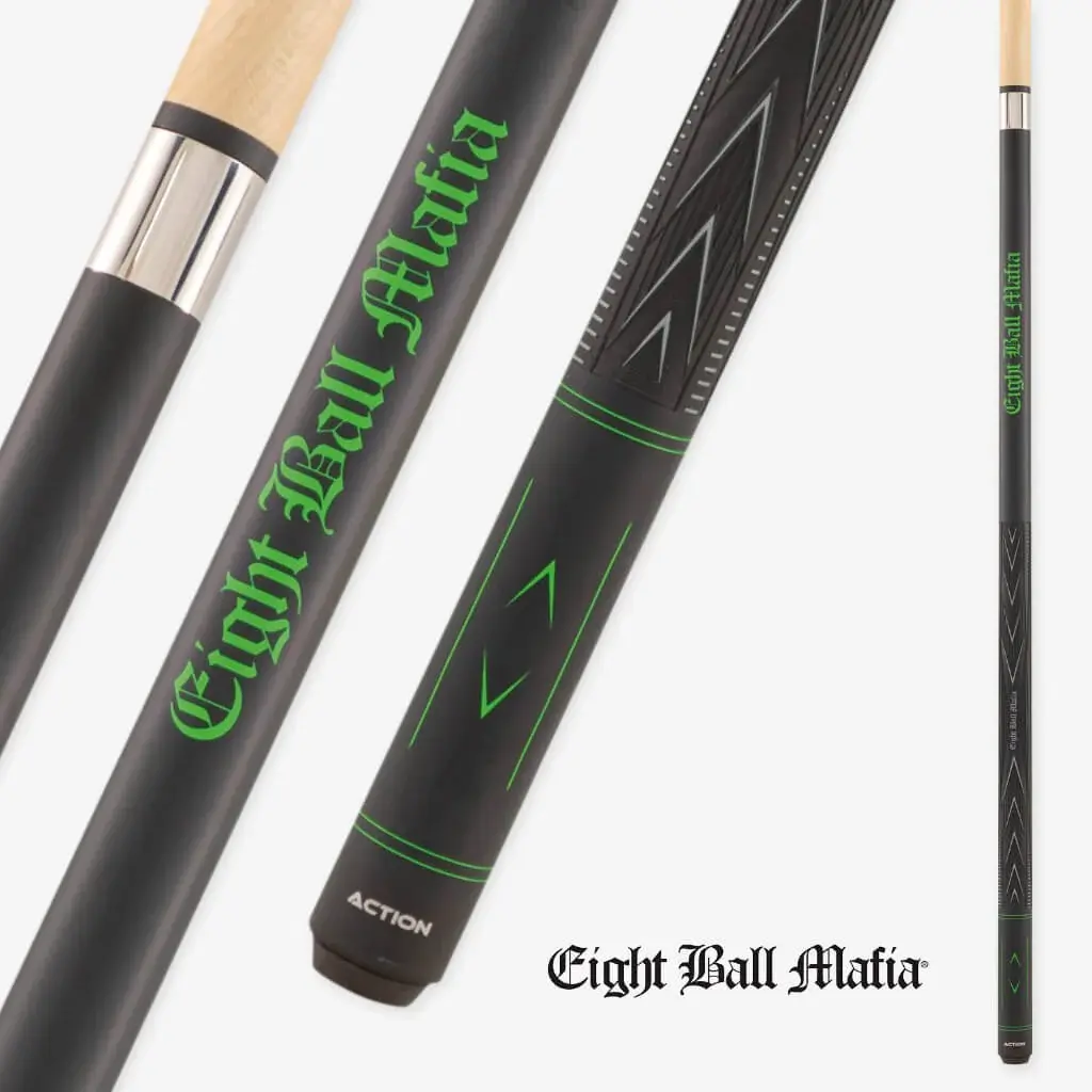 Eight Ball Mafia - Green Daemon Break Cue