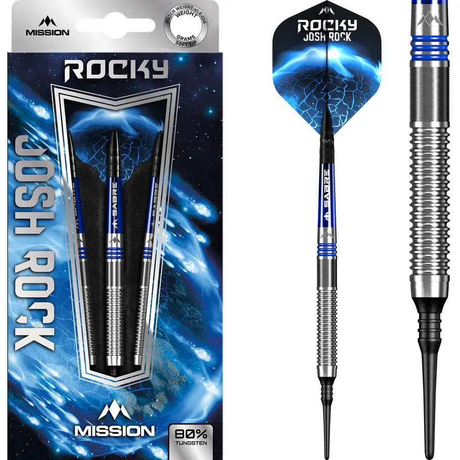 Mission - Josh Rock 80% Tungsten - Soft Tip