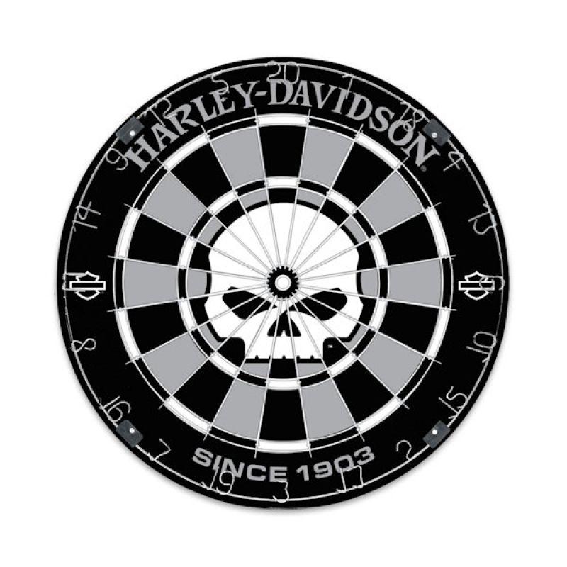 Harley Davidson Skull Dartboard