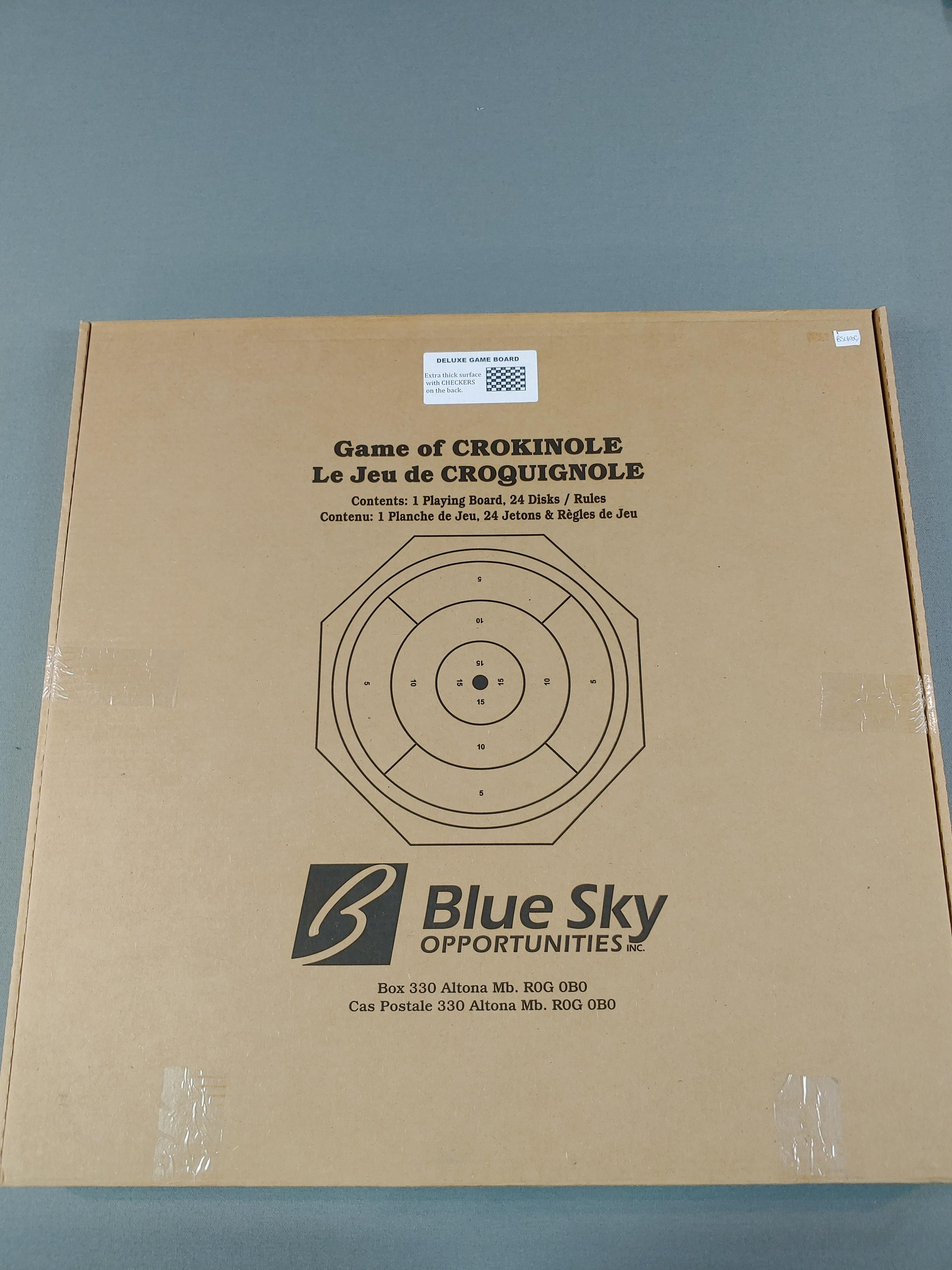 Blue Sky - Crokinole Set