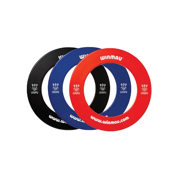 Winmau - Dartboard Surround - Printed Design — Black
