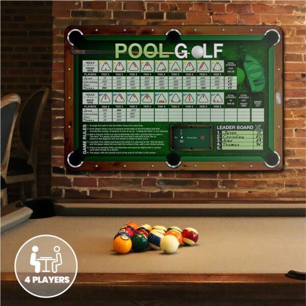 FG Bradley - Pool Golf Game Board