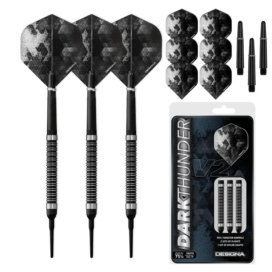 Designa - Dark Thunder Darts - Soft Tip