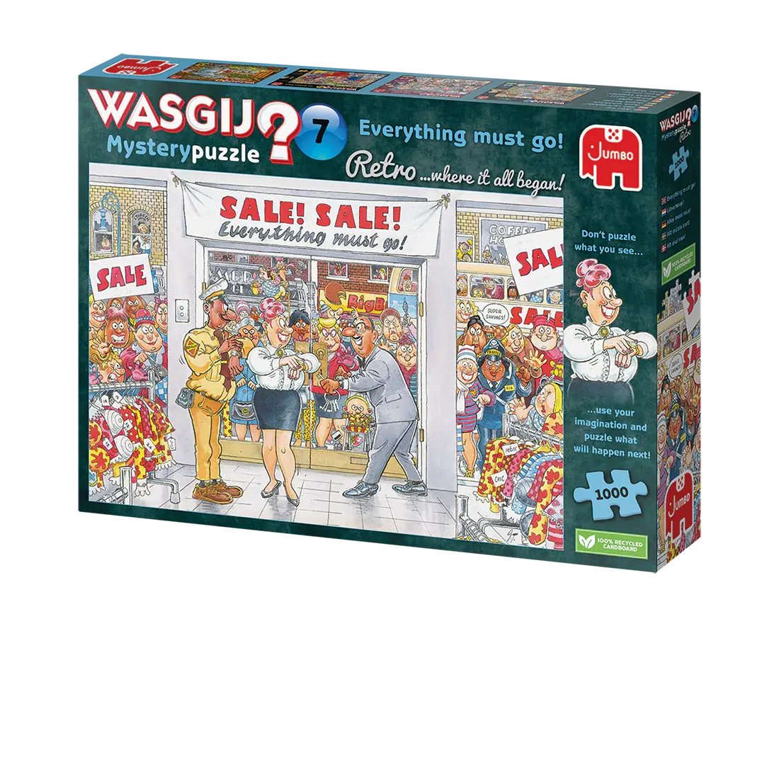 Corner Pocket Games - 1000 Piece Puzzle - Wasgij Mystery Puzzle — 7. Everything Must Go