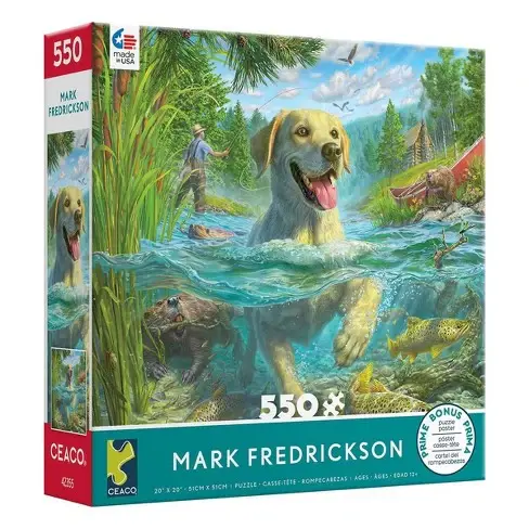 Ceaco - 550 Piece Puzzle - Lets Fish!