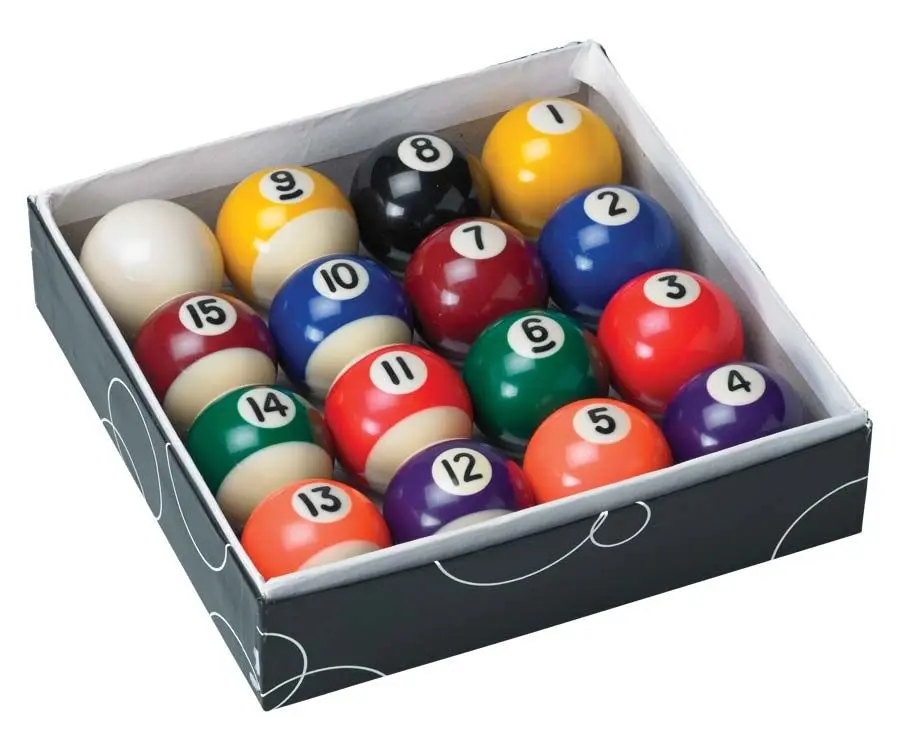 Action - 2 1/4" Economy - Deluxe Billiard Ball Set