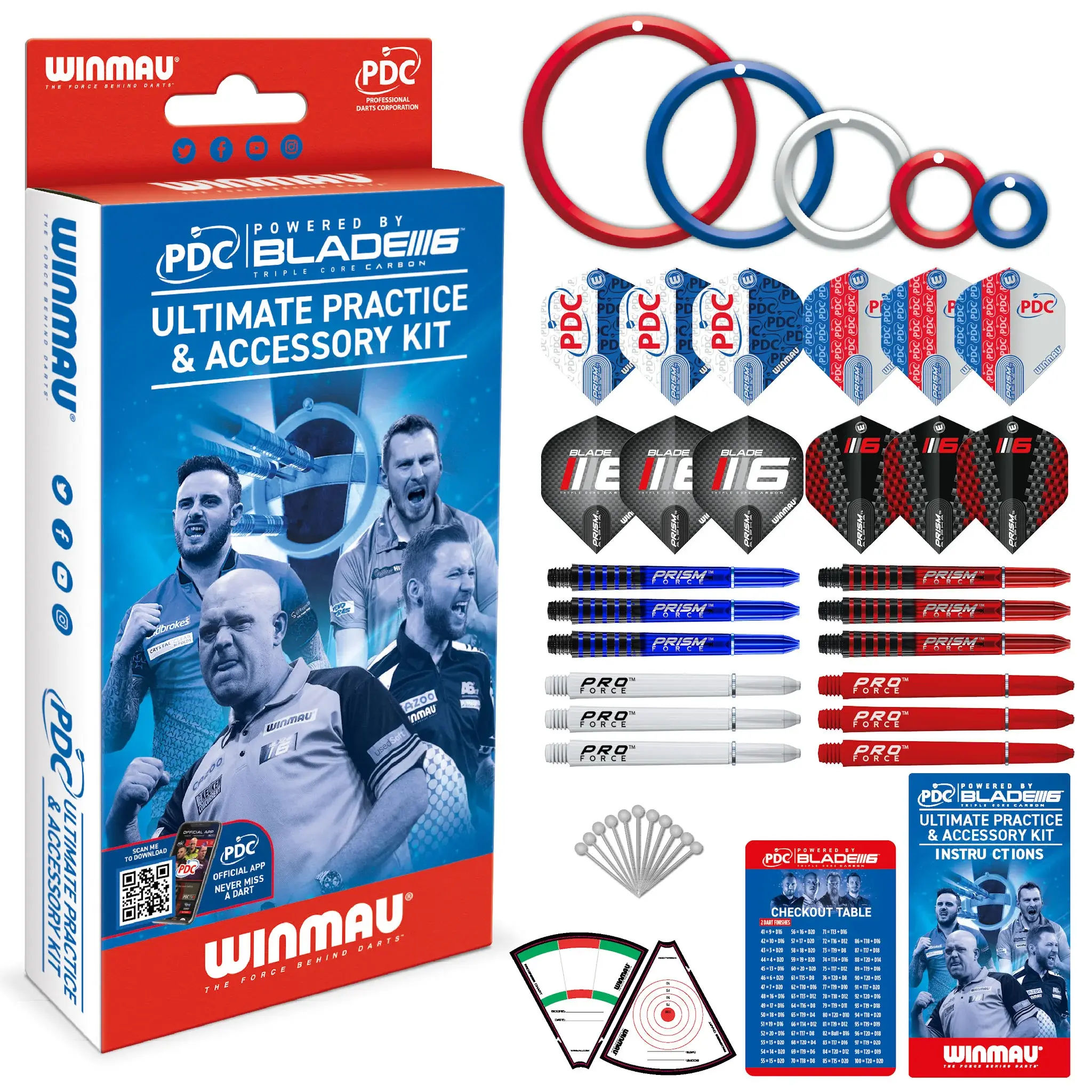 Winmau PDC -Ultimate Practice Accessory Kit