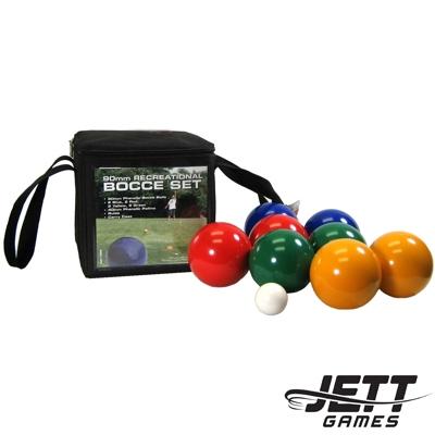 Jett Recreational 90mm Bocce Set
