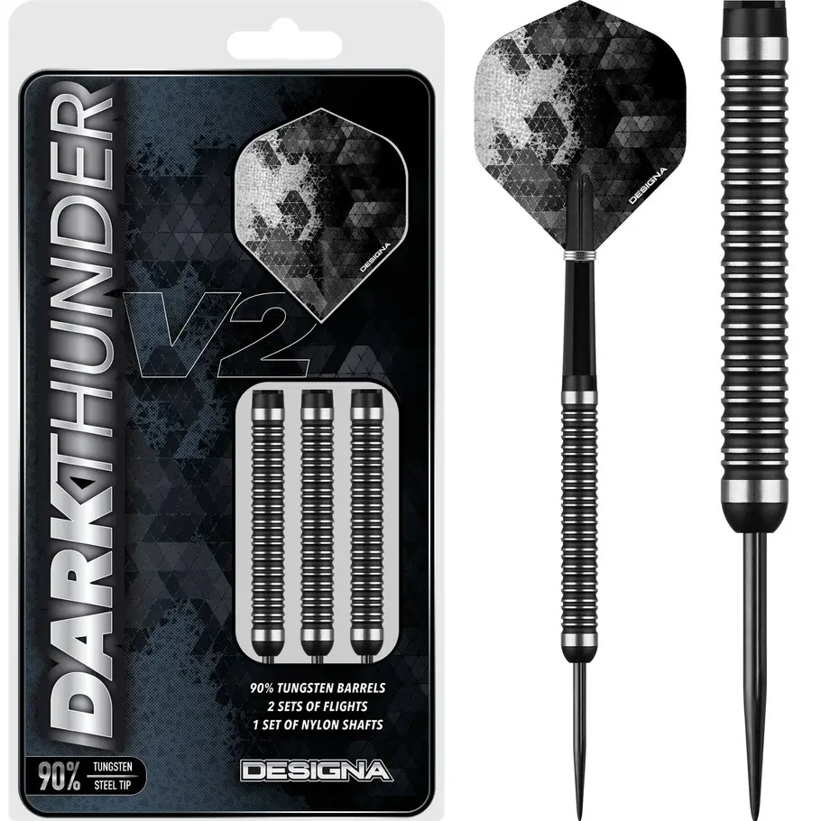 Designa - Dark Thunder Darts - Soft Tip — 18g