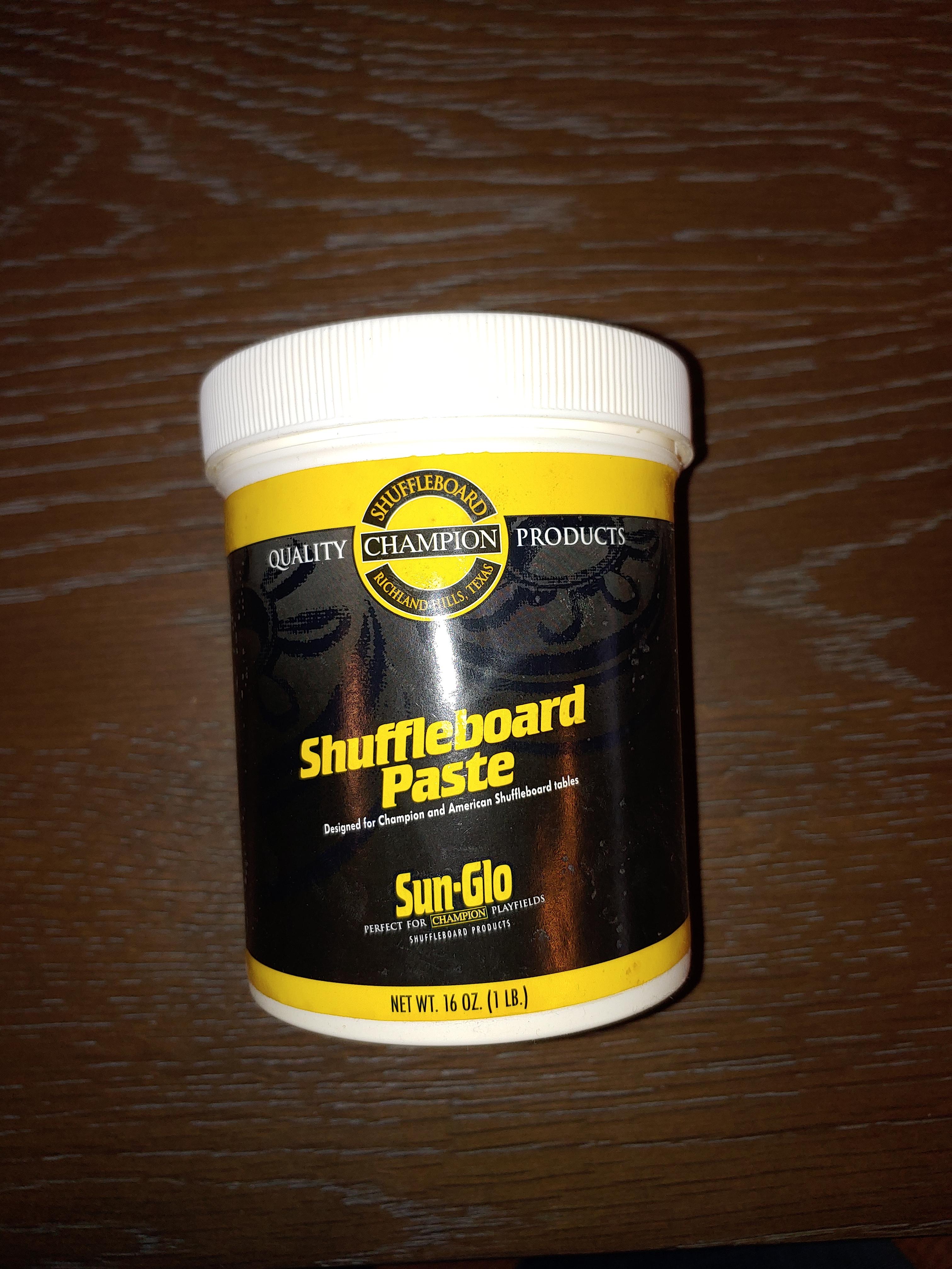 Sun-Glo Shuffleboard Paste