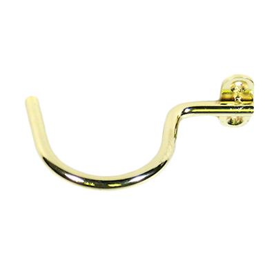 General - Side Hang Brass Hooks — Individual