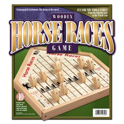 Jett Games - Wooden Horse Races Game