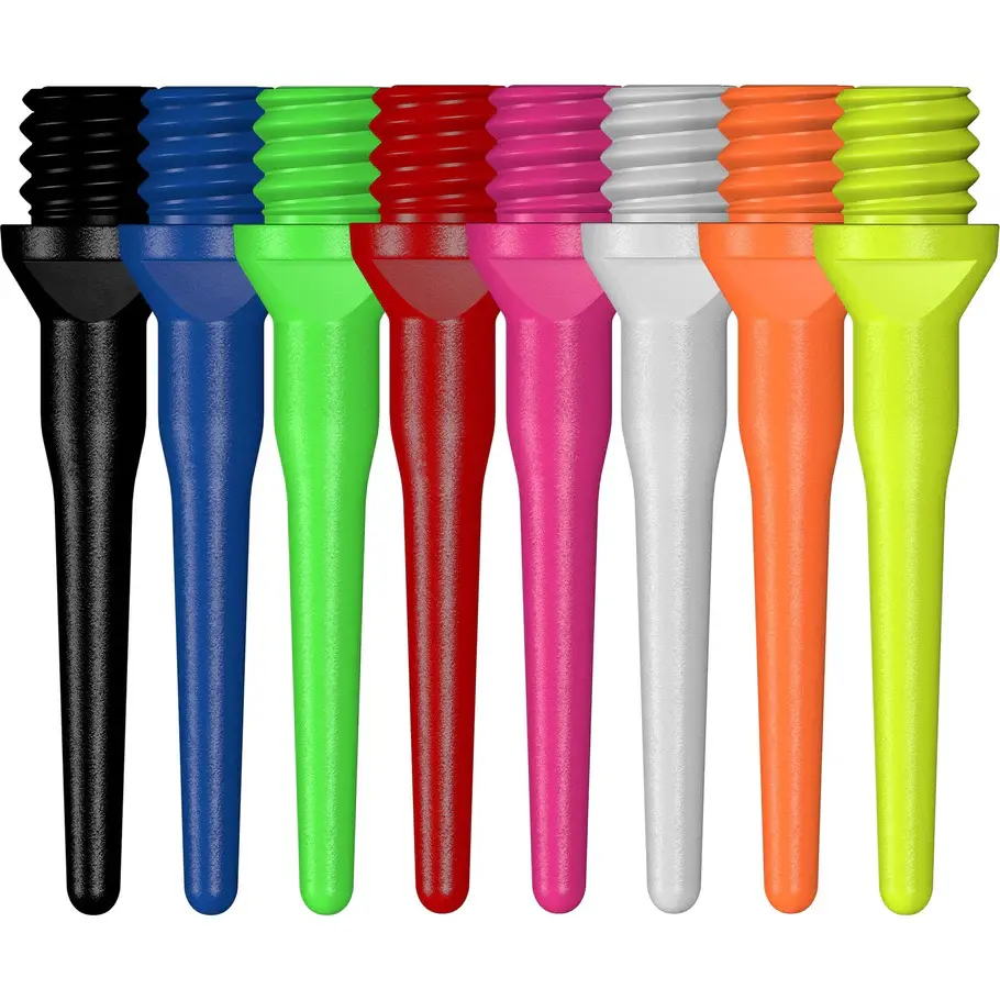 Designa - Tuff Soft Tip Points - Short 20mm — Black