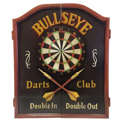 Jett Vintage Pub Dart Cabinet — Bullseye