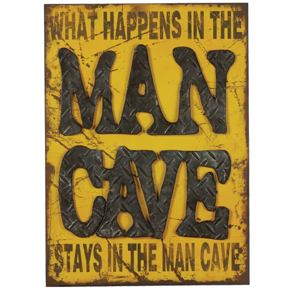Ram - R857 Metal Sign , Man Cave