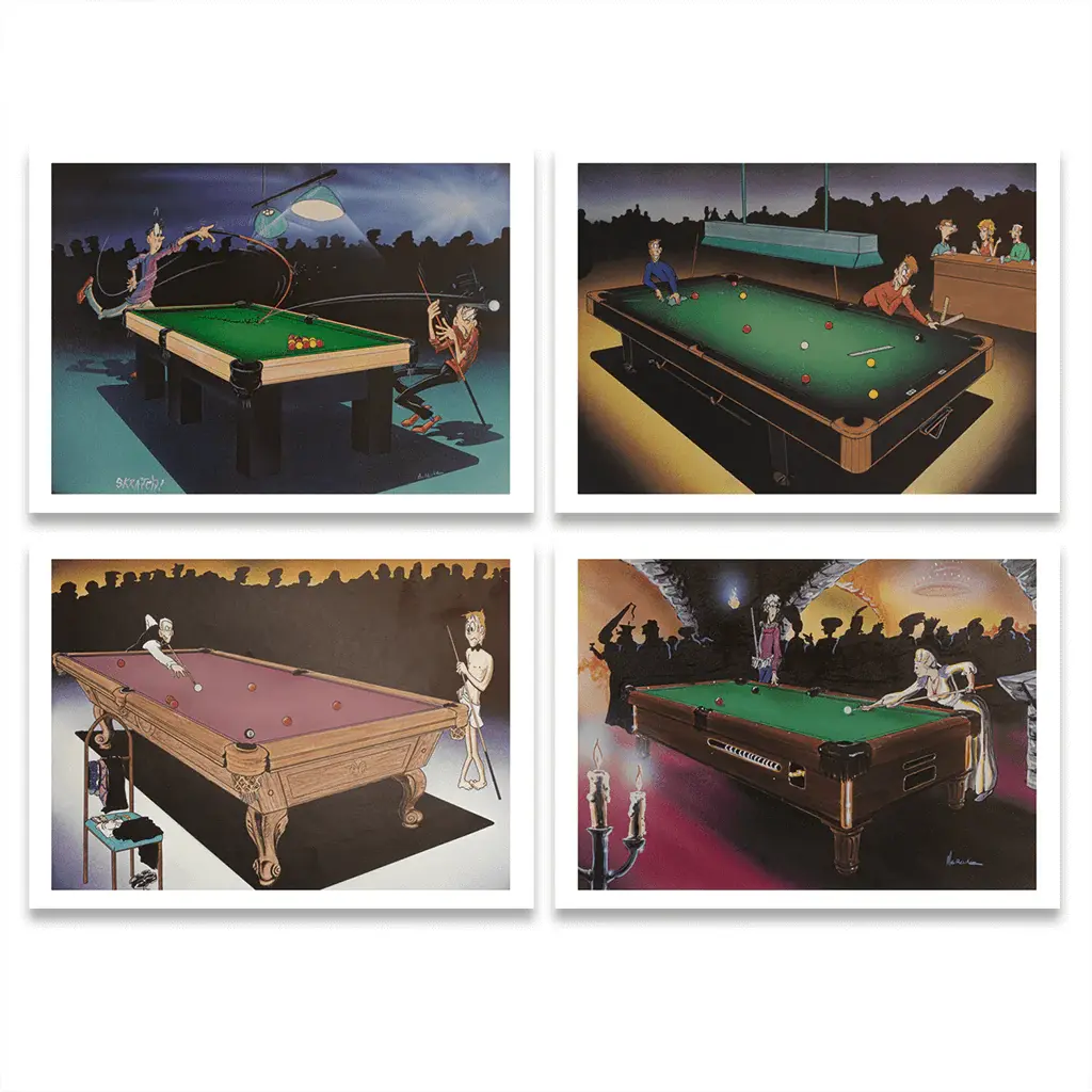 Canada Billiard - CBBI Pool Poster Collection — Individual